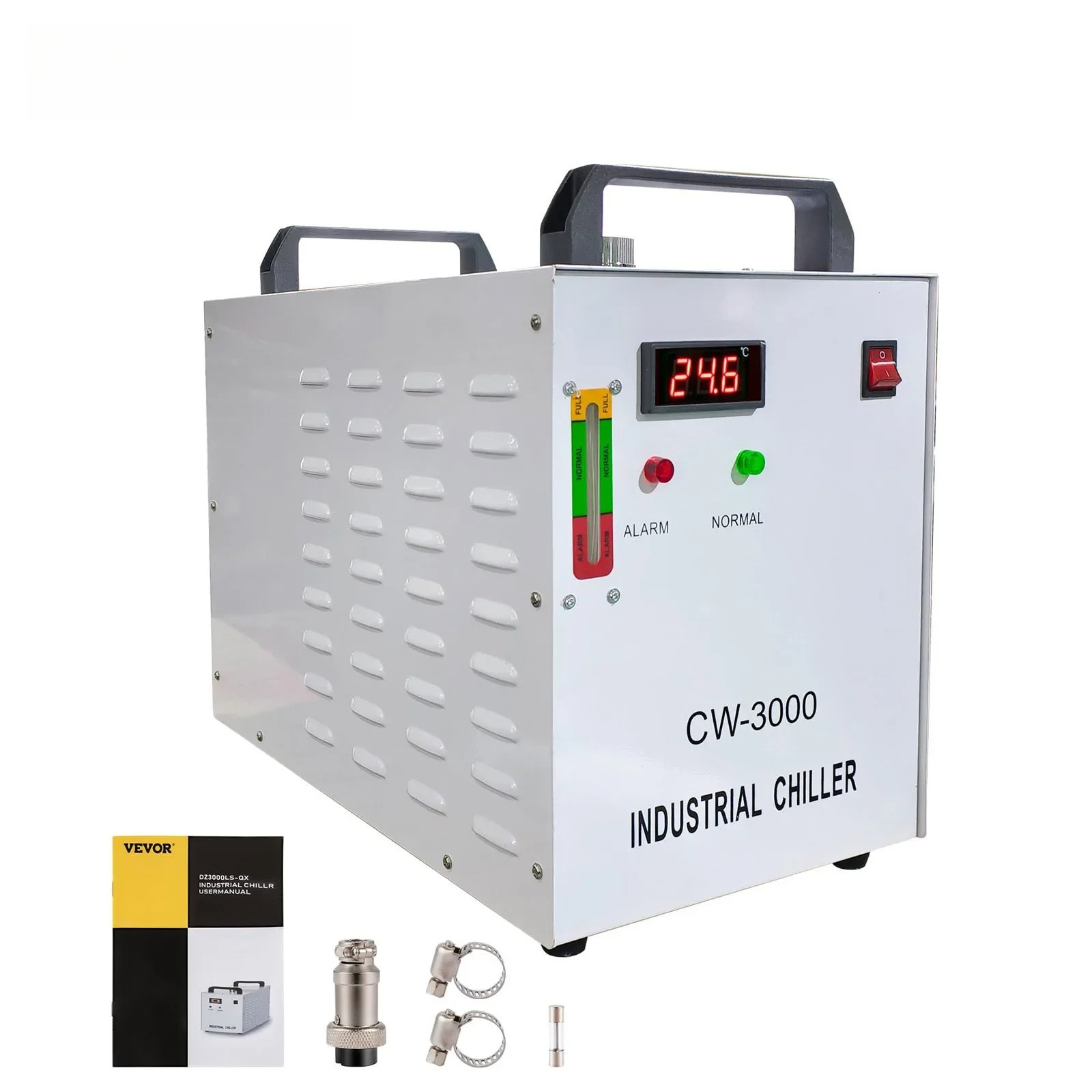 Industrial Laser Engraving Machine - SIHAO CW-3000 Industrial Grade CNC Laser