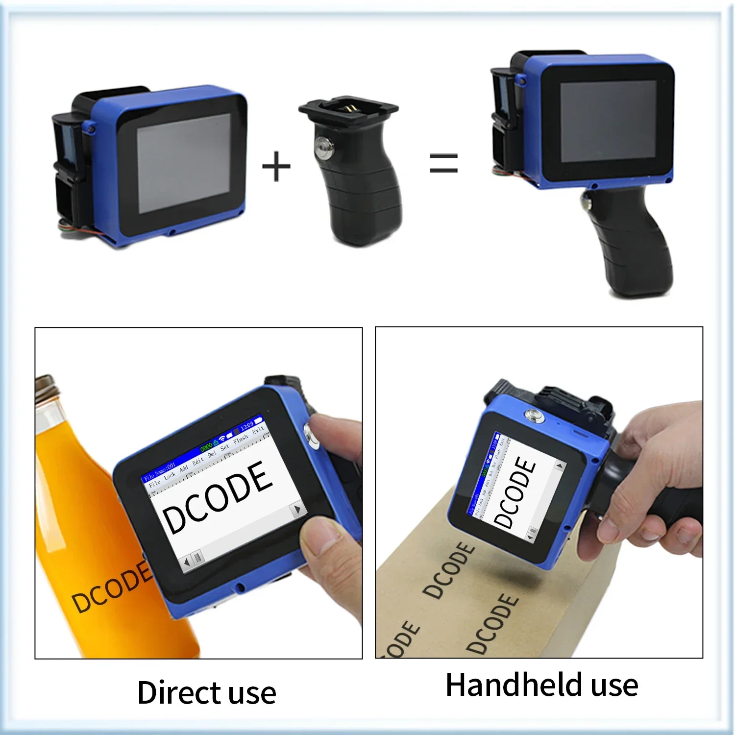 DCODE DC12 Portable Mini Split - Industrial Laser Printing Machine review and price