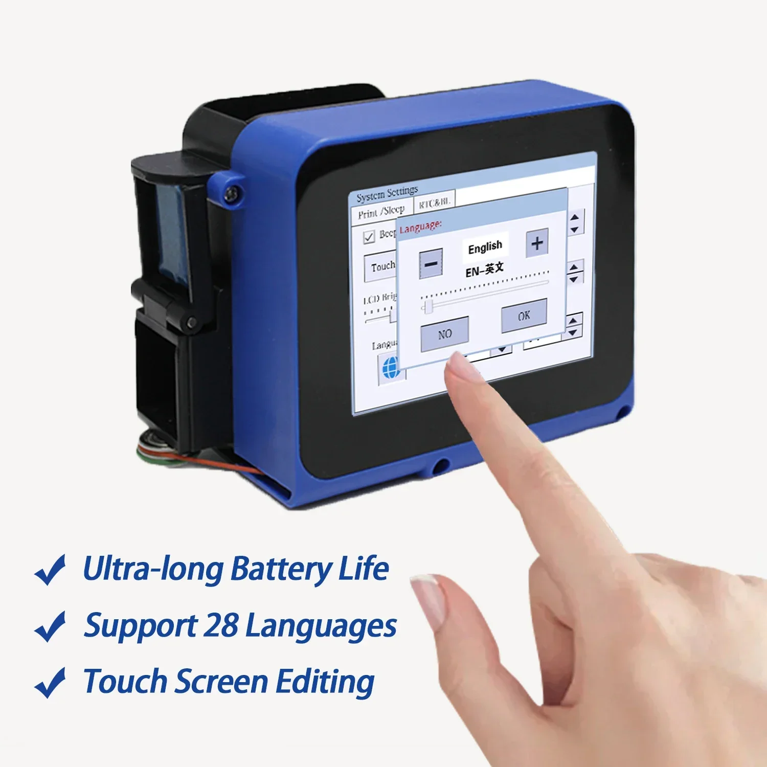 DCODE DC12 Portable Mini Split - Industrial Laser Printing Machine review and price