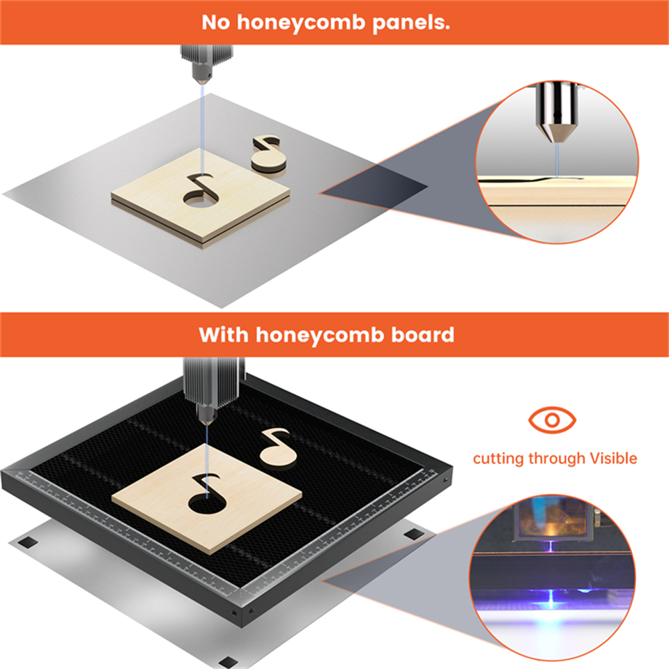 ACMER Honeycomb Panel Laser Wo - Industrial Laser Engraving Machine review and price
