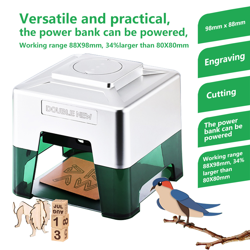 3W Mini Laser Engraver Portabl - Industrial Laser Printing Machine review and price