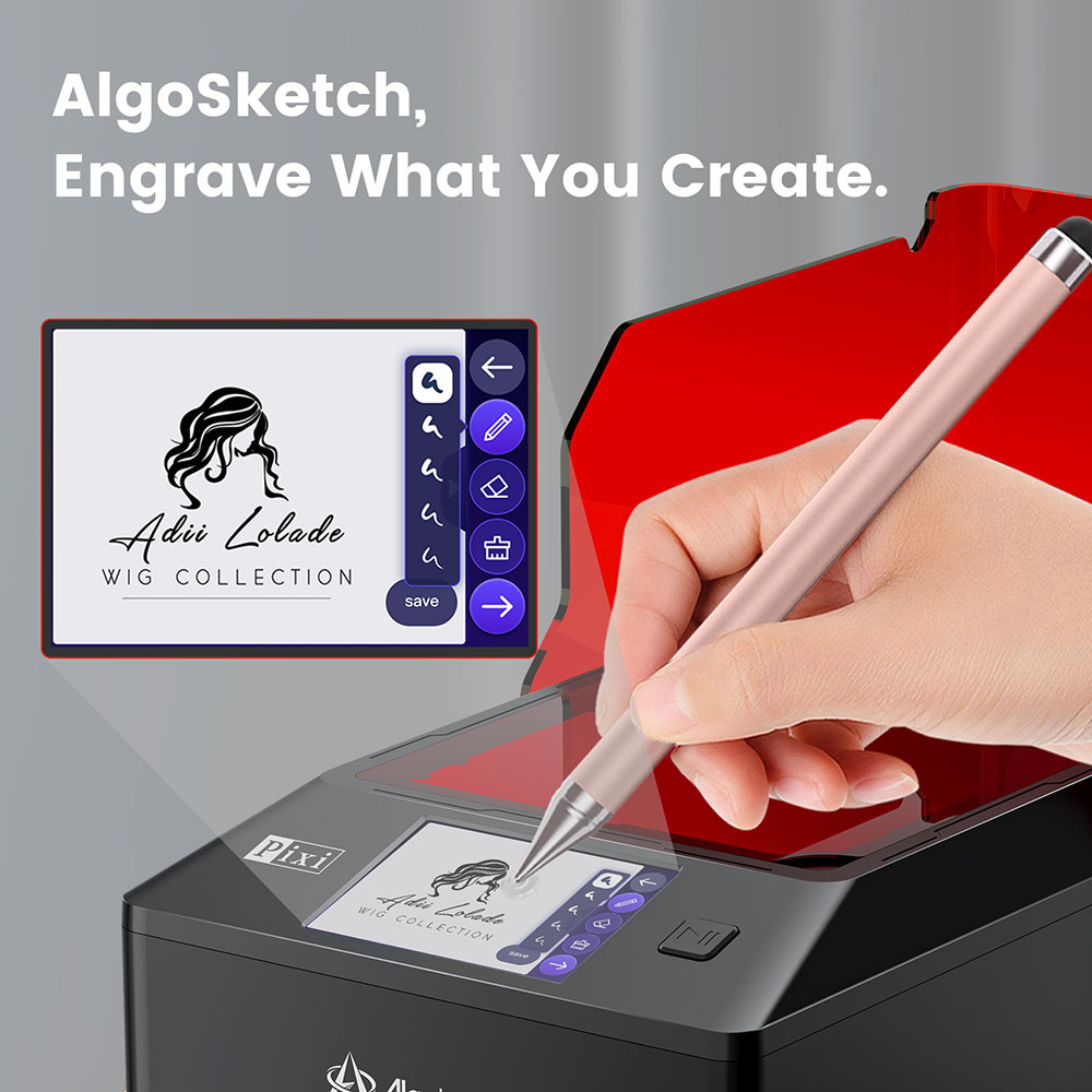 AlgoLaser Mini Portable PIXI 5 - Industrial Laser Printing Machine review and price