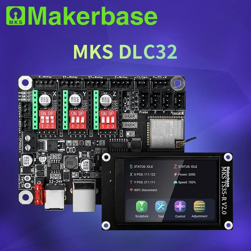 Makerbase MKS DLC32 Grbl Contr - Industrial Laser Engraving Machine review and price