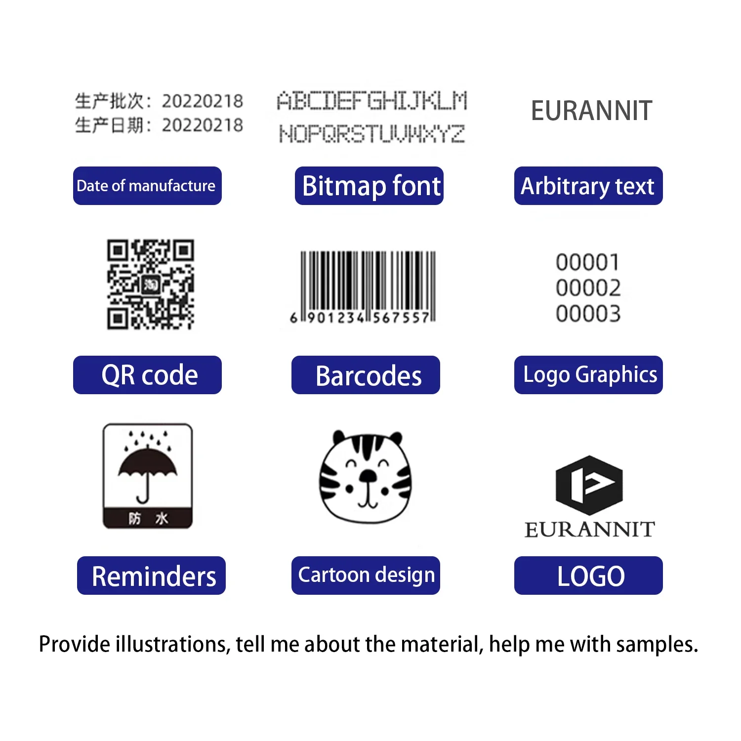 EURANNIT E19 12.7mm Portable P - Industrial Laser Printing Machine review and price