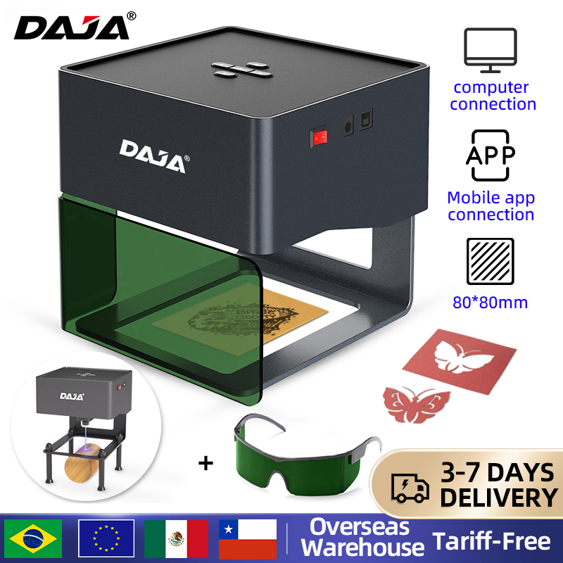 DAJA DJ6 Mini Portable Laser E - Industrial Laser Engraving Machine review and price